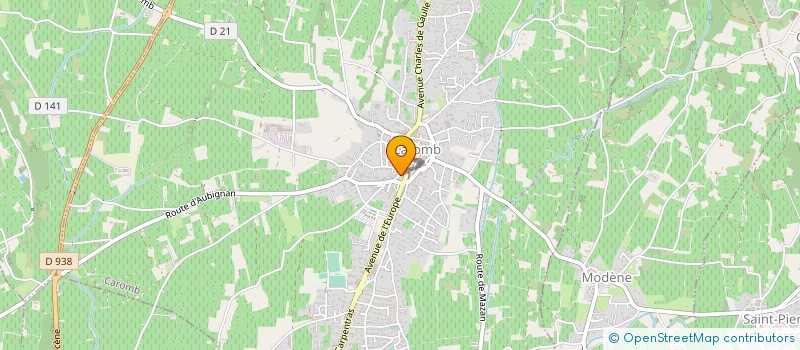 localisation de l'entreprise MONSIEUR JEAN-LUC RAMEL  LE BARROUX