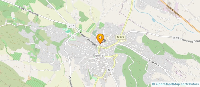 localisation de l'entreprise MONSIEUR JEAN-LUC RANNOU  EGUILLES