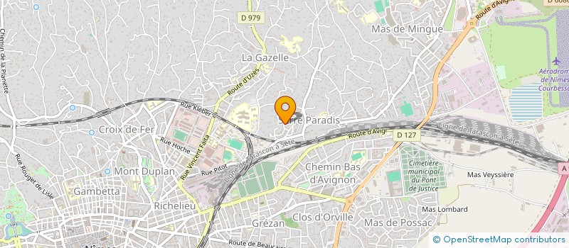 localisation de l'entreprise MONSIEUR JEAN-LUC RAYNAUD  NIMES