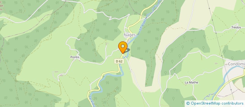 localisation de l'entreprise MONSIEUR JEAN-LUC RAZIMBAUD  MOULIN-MAGE