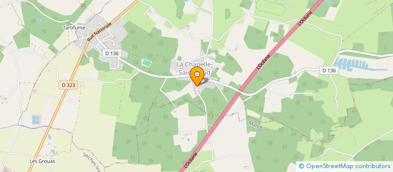 localisation de l'entreprise MONSIEUR JEAN-LUC REMY à SEICHES-SUR-LE-LOIR