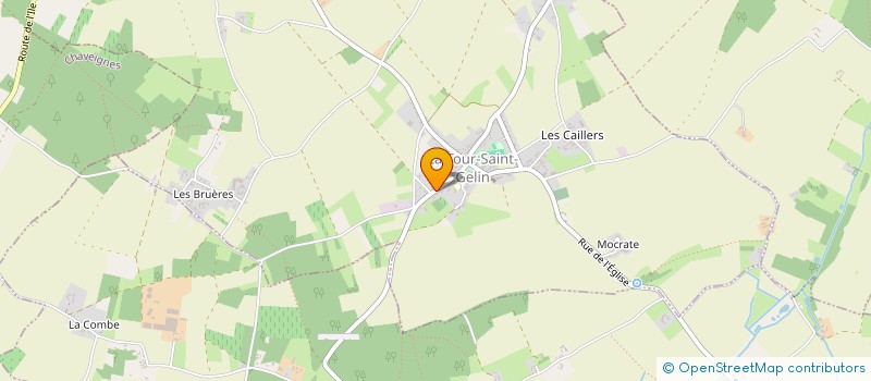 localisation de l'entreprise MONSIEUR JEAN-LUC REMY  LA TOUR-SAINT-GELIN