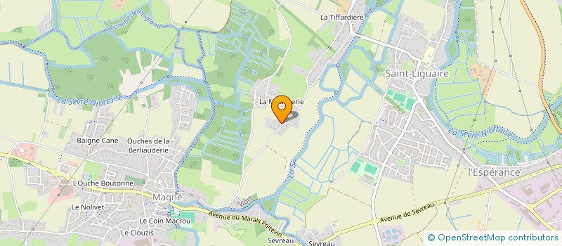 localisation de l'entreprise MONSIEUR JEAN-LUC RENAUD à NIORT