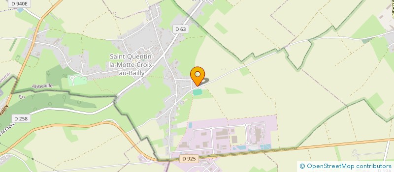 localisation de l'entreprise MONSIEUR JEAN-LUC RENAUT  SAINT-QUENTIN-LA-MOTTE-CROIX-AU-BAILLY
