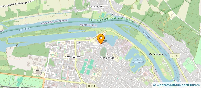 localisation de l'entreprise MONSIEUR JEAN-LUC RENEVIER à MANTES-LA-JOLIE