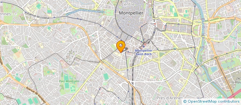 localisation de l'entreprise MONSIEUR JEAN-LUC REYNES à MONTPELLIER