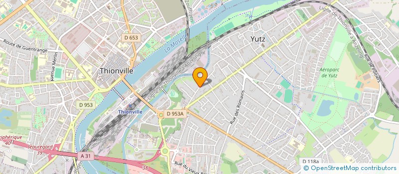 localisation de l'entreprise MONSIEUR JEAN-LUC RHEIN  YUTZ