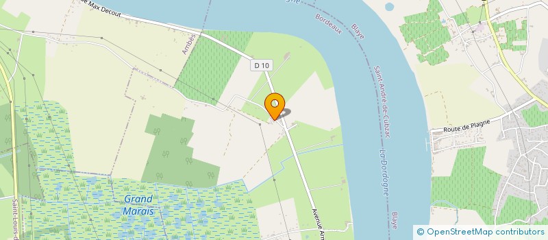 localisation de l'entreprise MONSIEUR JEAN-LUC RIBETTE  SAINT-VINCENT-DE-PAUL