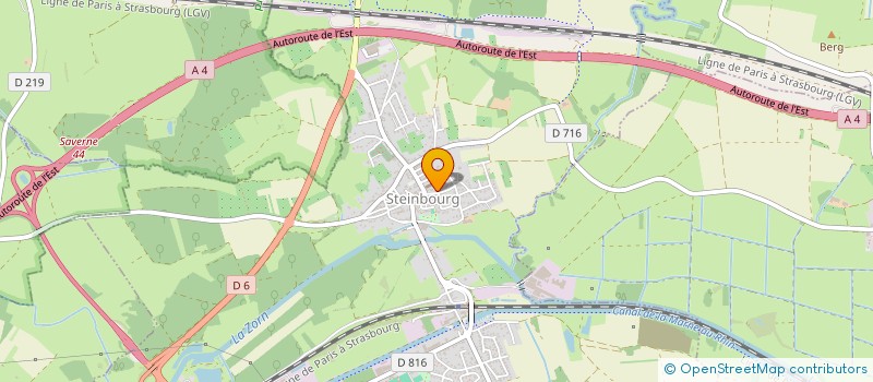 localisation de l'entreprise MONSIEUR JEAN-LUC RICHERT  STEINBOURG
