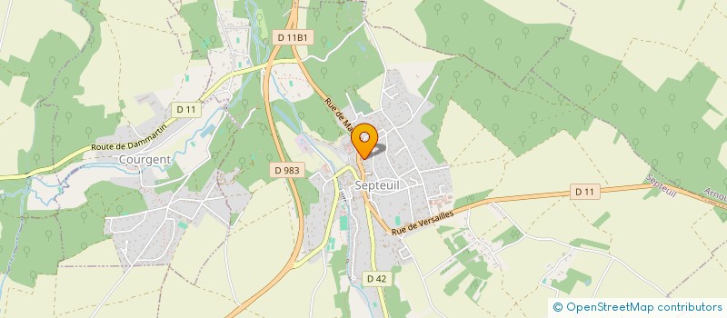 localisation de l'entreprise MONSIEUR JEAN LUC RIVET  GAMBAIS