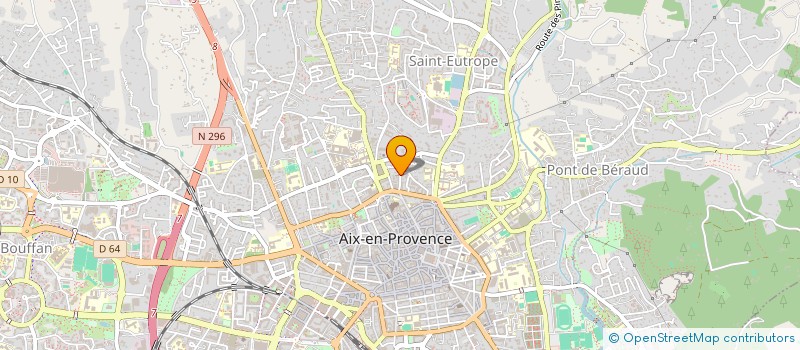 localisation de l'entreprise MONSIEUR JEAN LUC ROCHER  AIX EN PROVENCE