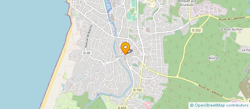 localisation de l'entreprise MONSIEUR JEAN-LUC ROGER  CAPBRETON