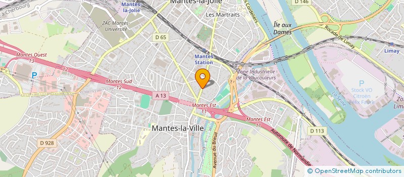 localisation de l'entreprise MONSIEUR JEAN-LUC ROHR à MANTES-LA-VILLE