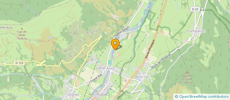 localisation de l'entreprise MONSIEUR JEAN-LUC ROLLIN  VIELLE-AURE