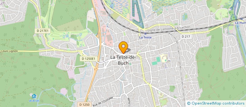 localisation de l'entreprise MONSIEUR JEAN-LUC ROUAIX à LA TESTE-DE-BUCH