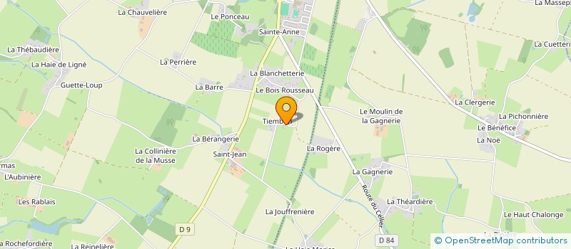 localisation de l'entreprise MONSIEUR JEAN-LUC ROUAUD à LIGNE