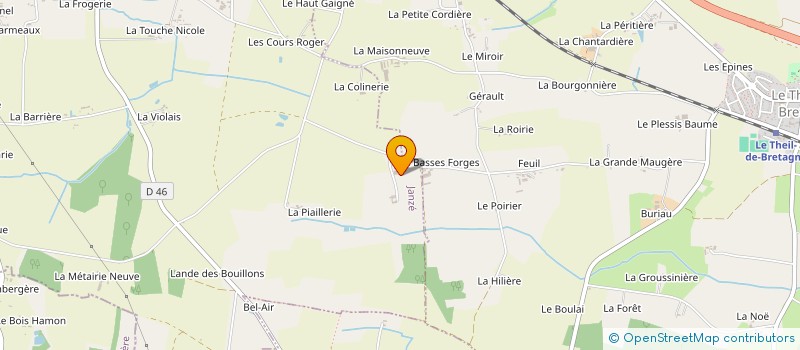 localisation de l'entreprise MONSIEUR JEAN-LUC ROUAULT  CHANTELOUP