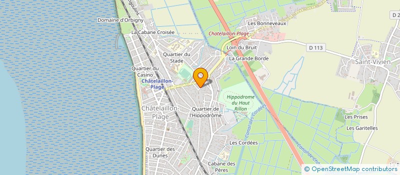 localisation de l'entreprise MONSIEUR JEAN-LUC ROUSSEAU à CHATELAILLON-PLAGE