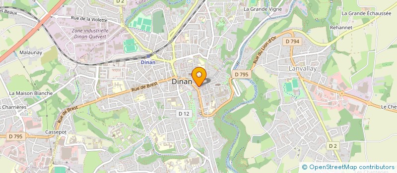 localisation de l'entreprise MONSIEUR JEAN-LUC RUAULT à DINAN