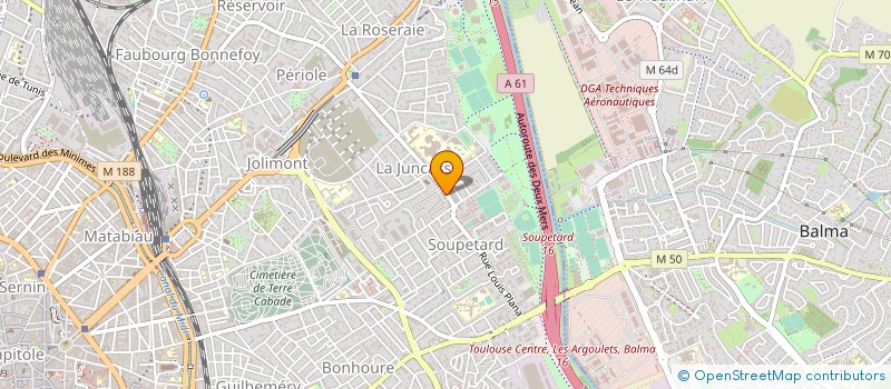 localisation de l'entreprise MONSIEUR JEAN-LUC RZADKIEWA à TOULOUSE