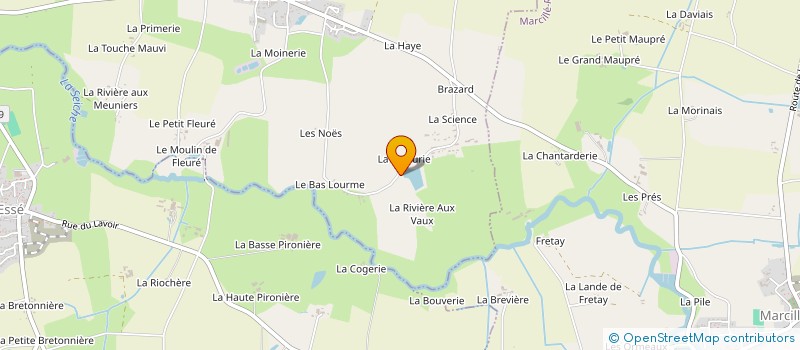 localisation de l'entreprise MONSIEUR JEAN-LUC SAFFRAY  BOISTRUDAN