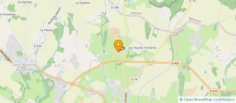 localisation de l'entreprise MONSIEUR JEAN-LUC SALTEL à LA FERTE MACE