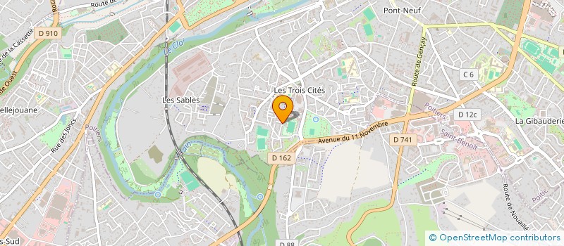 localisation de l'entreprise MONSIEUR JEAN-LUC SAMAPAI  POITIERS