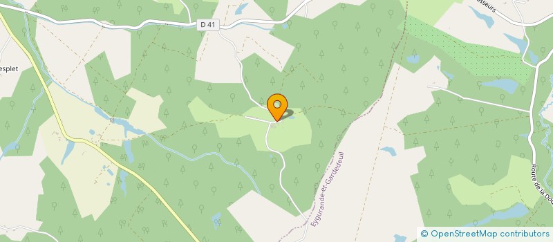 localisation de l'entreprise MONSIEUR JEAN-LUC SARRAZIN  LA ROCHE-CHALAIS