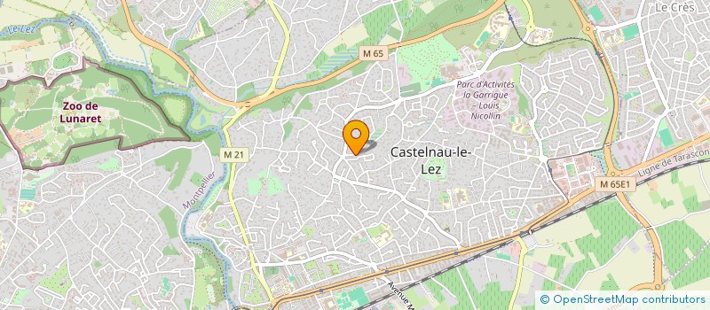 localisation de l'entreprise MONSIEUR JEAN-LUC SAYSSET  CASTELNAU-LE-LEZ