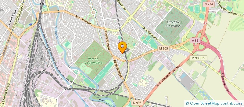 localisation de l'entreprise MONSIEUR JEAN-LUC SCHALLER  FRANCHEVILLE