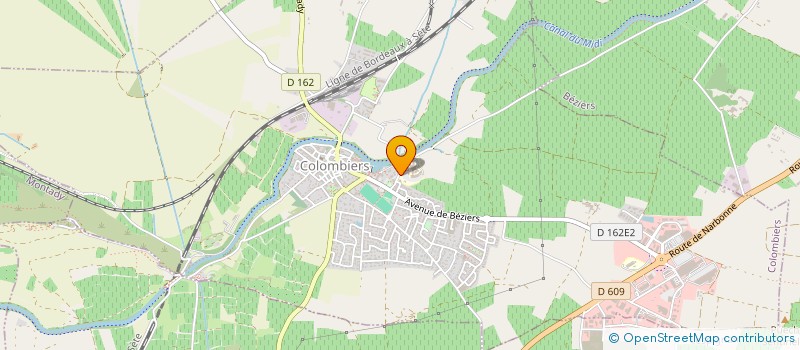 localisation de l'entreprise MONSIEUR JEAN LUC SCHILS à COLOMBIERS