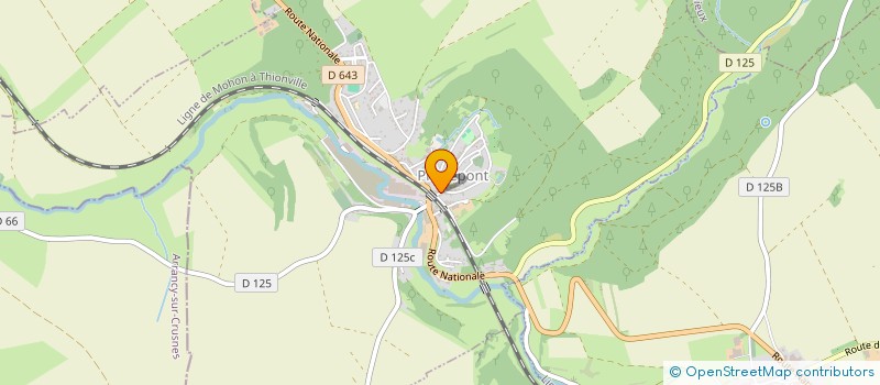 localisation de l'entreprise MONSIEUR JEAN LUC SCHMITZ  PIERREPONT