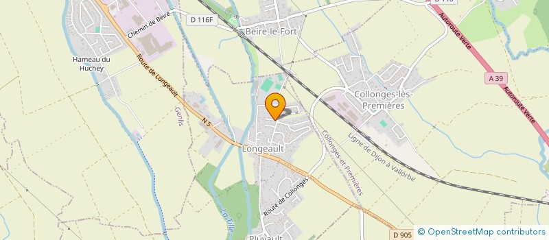 localisation de l'entreprise MONSIEUR JEAN LUC SEBILLOTTE  LONGEAULT-PLUVAULT