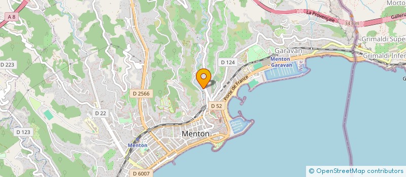 localisation de l'entreprise MONSIEUR JEAN-LUC SERRAIT à MENTON