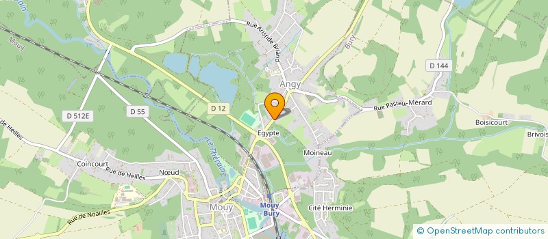 localisation de l'entreprise MONSIEUR JEAN-LUC SILBERMAN  ANGY