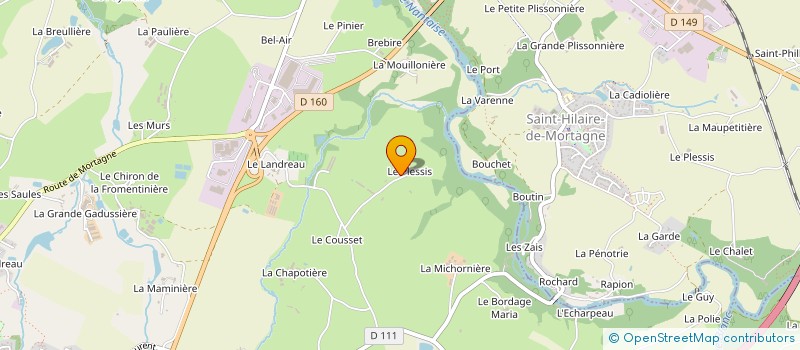localisation de l'entreprise MONSIEUR JEAN-LUC SOULARD à CHANVERRIE
