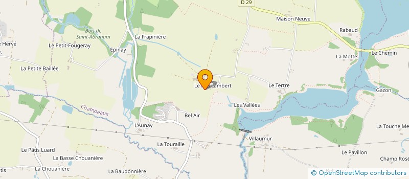 localisation de l'entreprise MONSIEUR JEAN LUC SOUVESTRE  SAINT-AUBIN-DES-LANDES