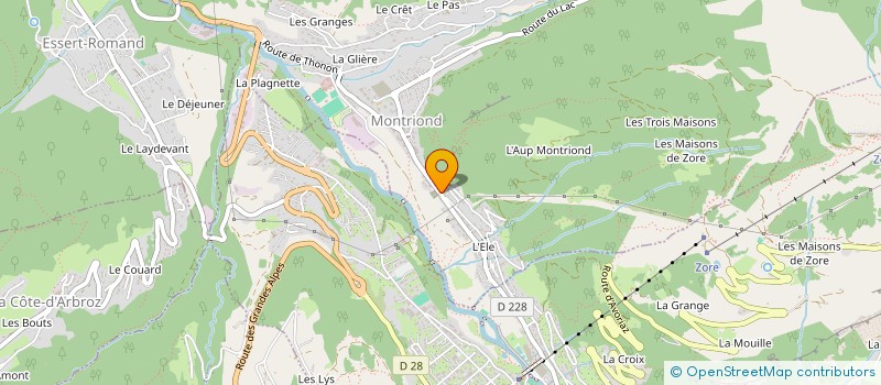 localisation de l'entreprise MONSIEUR JEAN-LUC TAMANINI  MIEUSSY