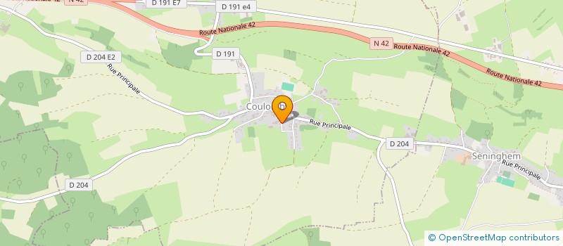 localisation de l'entreprise MONSIEUR JEAN-LUC TASSART  COULOMBY