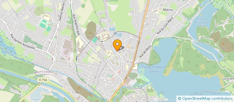 localisation de l'entreprise MONSIEUR JEAN LUC TAVERNE  CONDE-SUR-L'ESCAUT