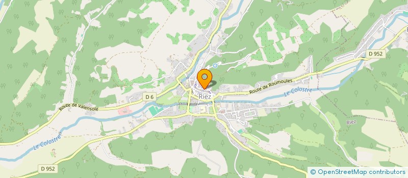 localisation de l'entreprise MONSIEUR JEAN-LUC TELLIEZ  RIEZ