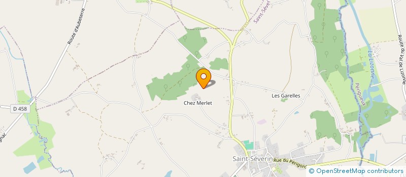 localisation de l'entreprise MONSIEUR JEAN-LUC TERRACOL  SAINT-SEVERIN