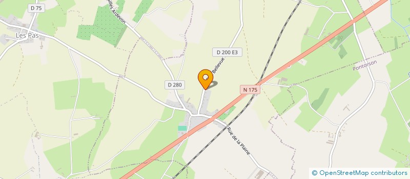 localisation de l'entreprise MONSIEUR JEAN LUC TEURTERIE  TANIS