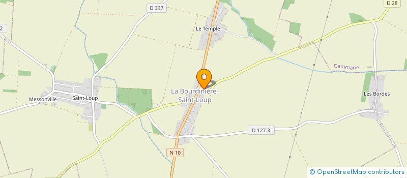 localisation de l'entreprise MONSIEUR JEAN-LUC TEXIER à LA BOURDINIERE-SAINT-LOUP