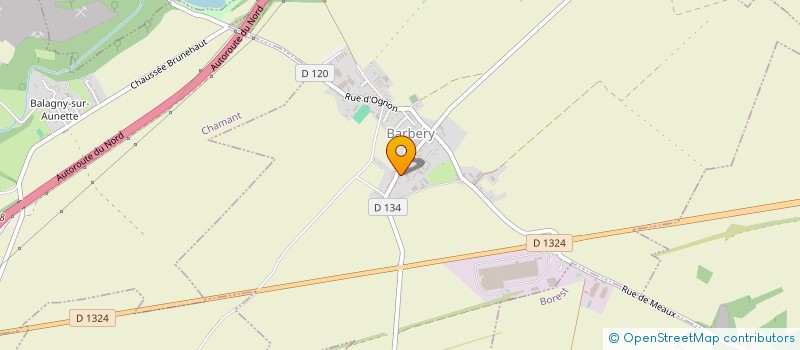 localisation de l'entreprise MONSIEUR JEAN-LUC THIBAULT  BARBERY