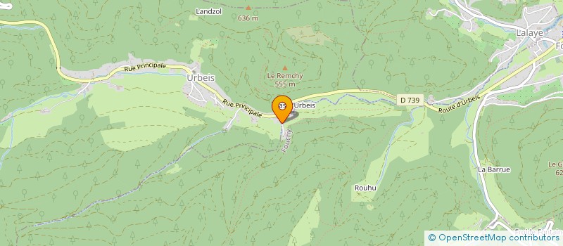 localisation de l'entreprise MONSIEUR JEAN-LUC THILMANY  URBEIS