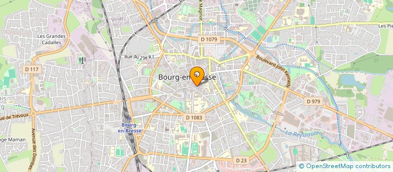 localisation de l'entreprise MONSIEUR JEAN-LUC THOMAS à BOURG-EN-BRESSE