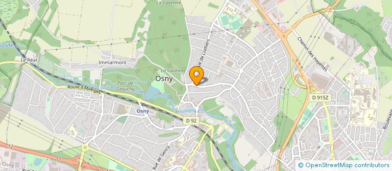 localisation de l'entreprise MONSIEUR JEAN-LUC TOLEDO  OSNY