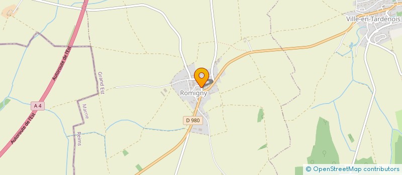 localisation de l'entreprise MONSIEUR JEAN-LUC TORDEUX  ROMIGNY