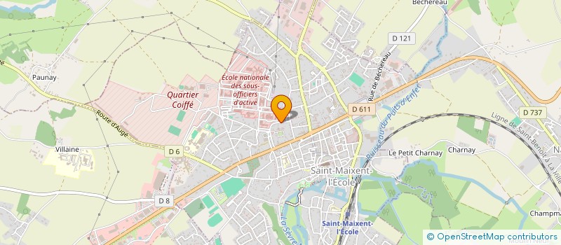 localisation de l'entreprise MONSIEUR JEAN-LUC TOUTAIN à SAINT-MAIXENT-L'ECOLE